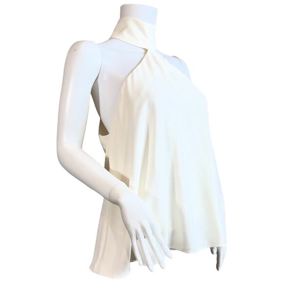 NWOT Amanda Uprichard Fontana Top in Ivory/Cream SZ M $178 - Picture 11 of 12